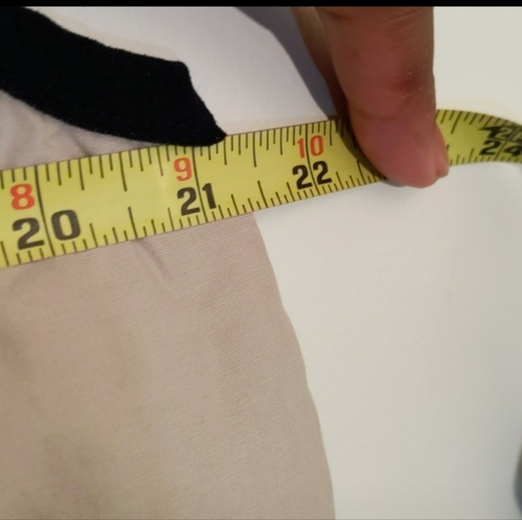 Newtime| Vintage 90s Rugged Outdoor Khaki Tan Zippered Vest Nylon Blend - Picture 10 of 10